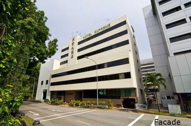 Hotel Supreme Singapur Exterior foto